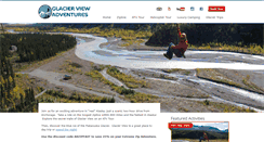 Desktop Screenshot of glacierviewadventures.com